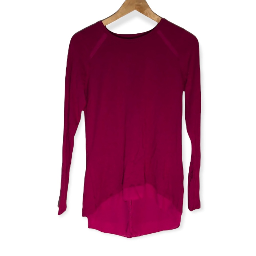 Pink long sleeve shirt - large tall